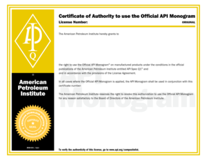 美国石油组织颁发的证书.jpg